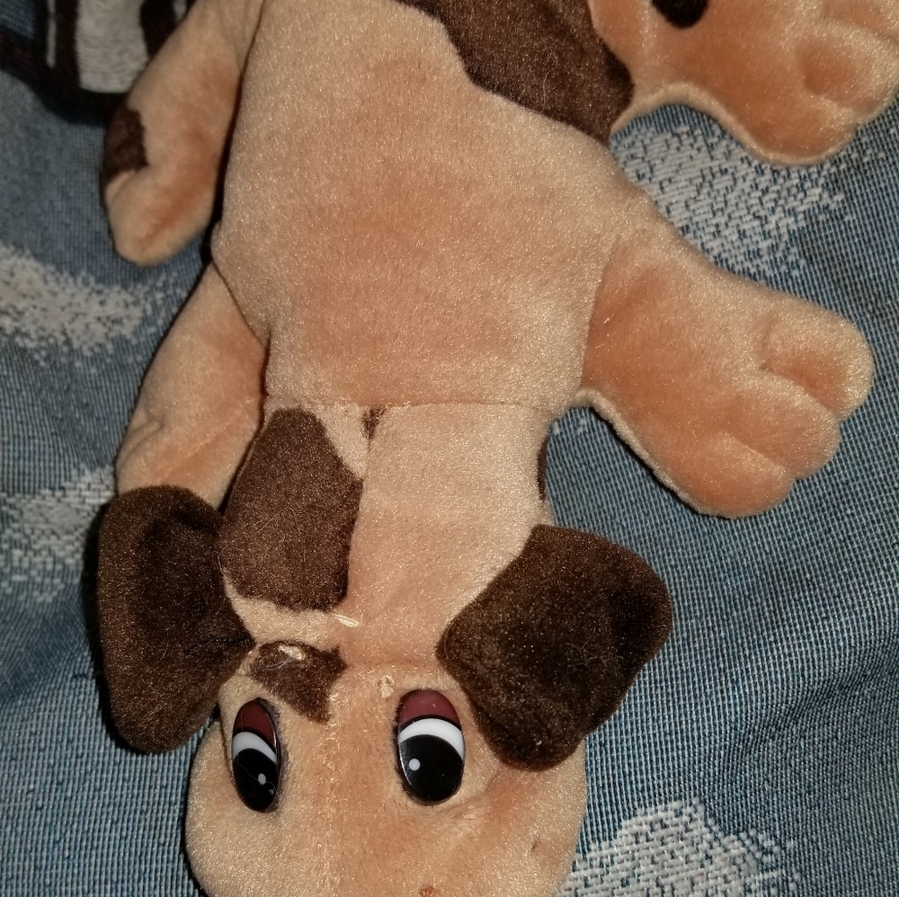 Vintage Small Pound Puppy Brown Collectors Item